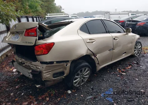 2006 Lexus Is 250 из США, поврежденный, VIN JTHCK262562002169